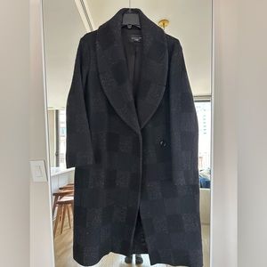 Club Monaco Black Wool Coat